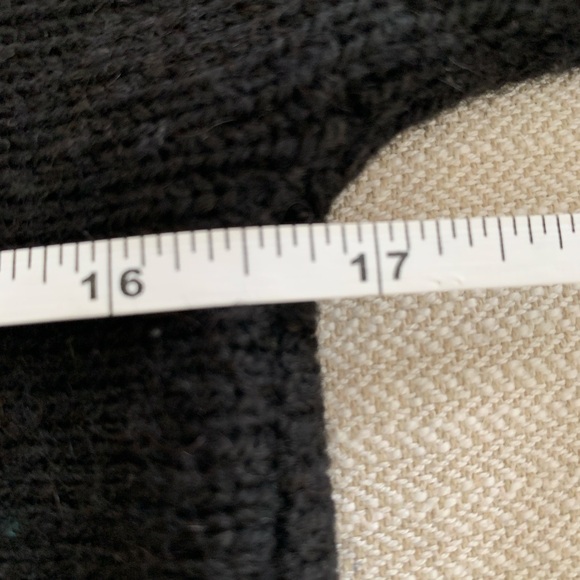 Banana Republic Black Dolman Cowl Turtle Neck Wool Blend Sweater XS - Picture 11 of 12
